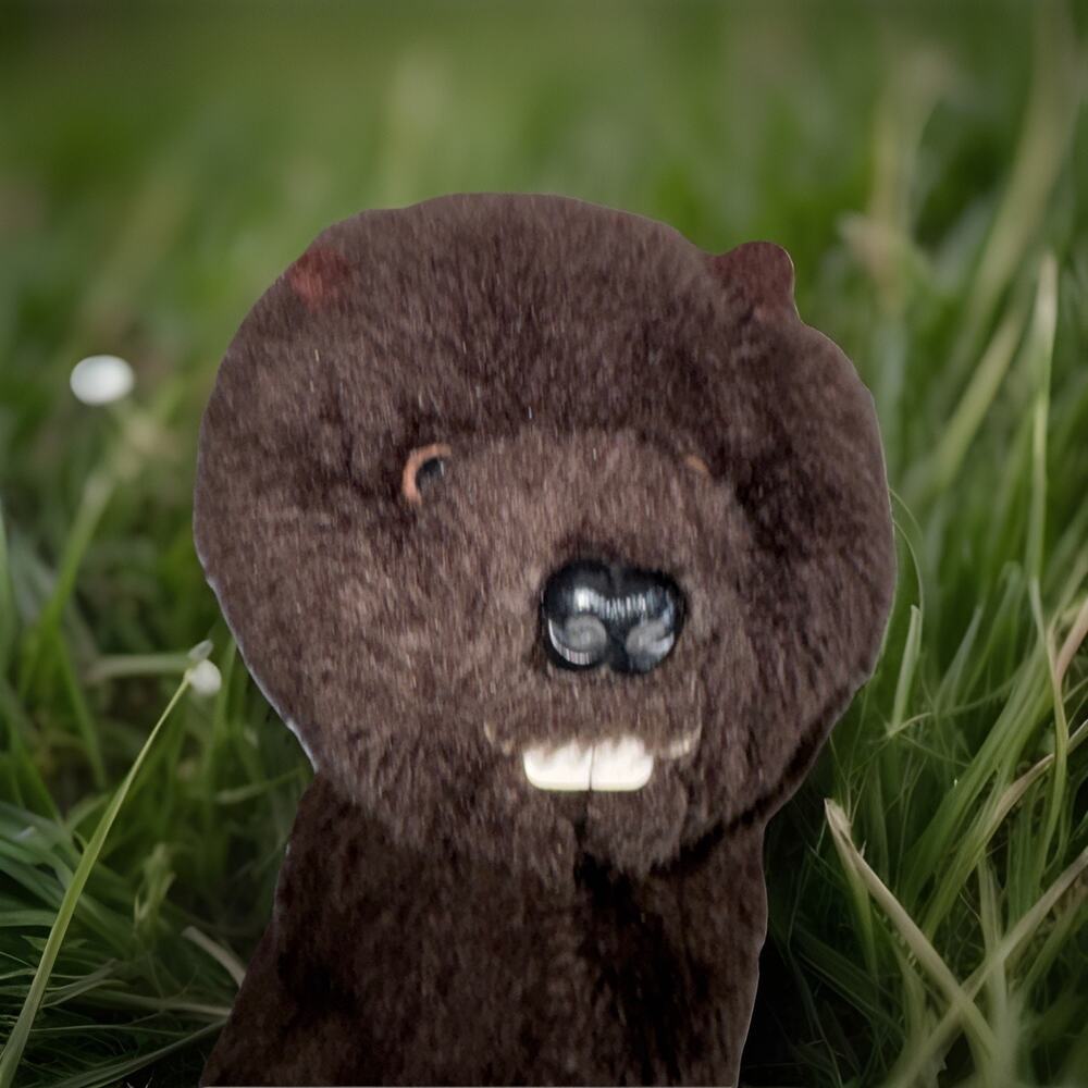 Vintage Beaver Golf Club Cover By Nomad Made In USA